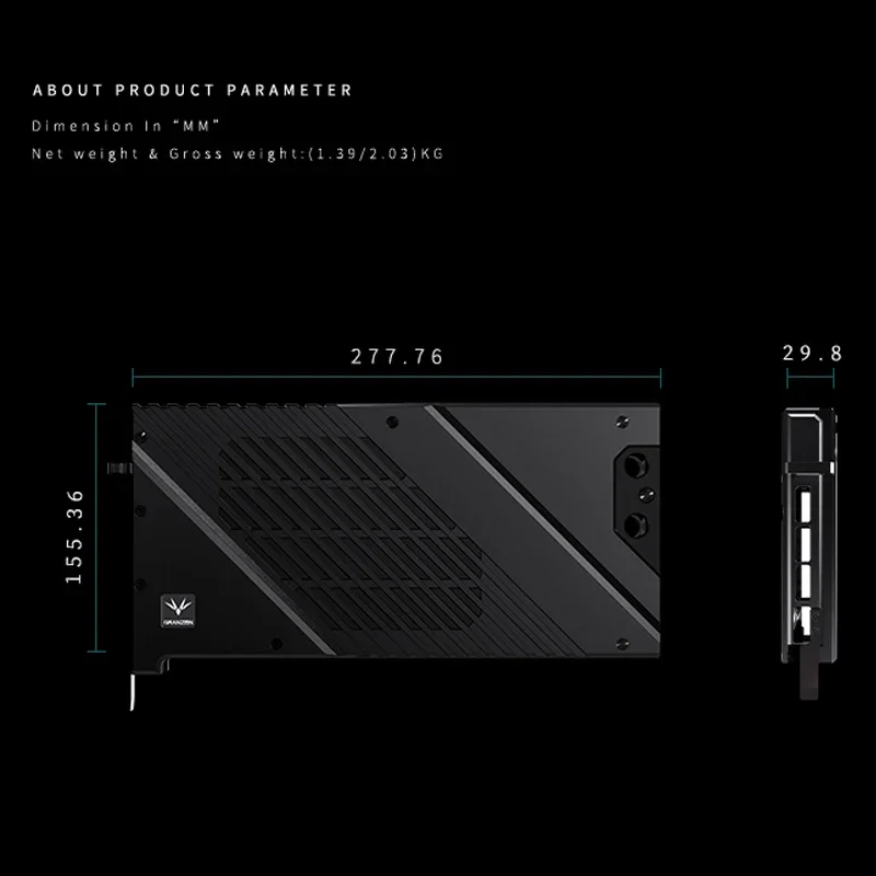 Granzon GPU Water Block for MS - đánh giá và giá Rtx 4090 Water Block