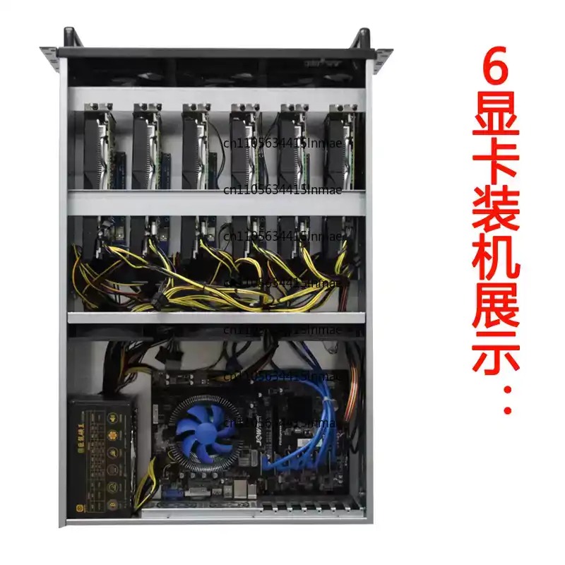 Control Computer Violent Fan 4 - đánh giá và giá Server Gpu Chassis 4U