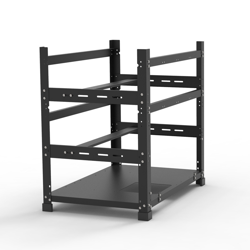 Custom Open Frame GPU Case Dua - đánh giá và giá Gpu Mining Rig Frame 8 Gpu