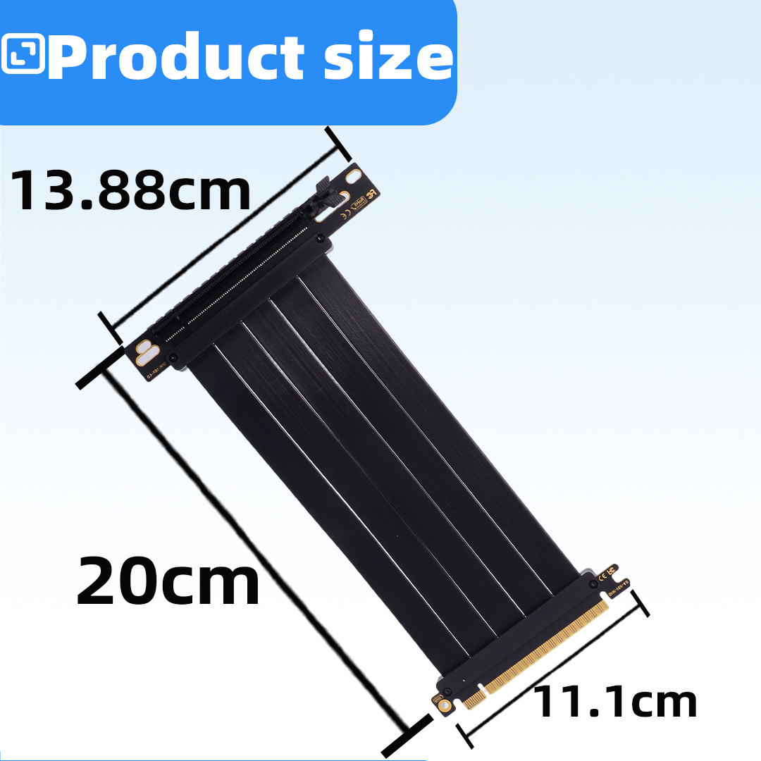 PCIE 4.0 X16 Graphics Card Ext - đánh giá và giá Pcie 5.0 Gpu Riser Cable